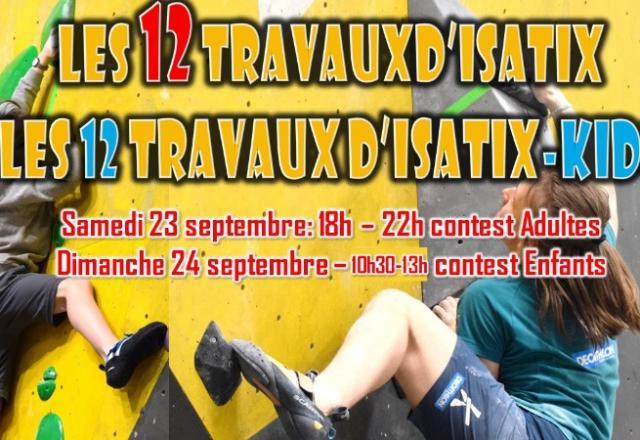 23 et 24 septembre: Contest de Bloc pour tout âge et tout niveau !!